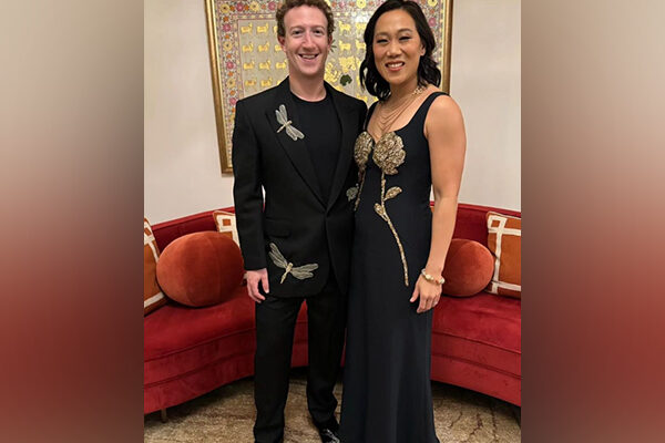 Mark Zuckerberg and Priscilla Chan Grace Anant Radhika’s Pre-Wedding Festivities